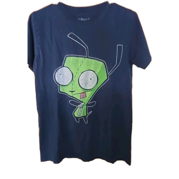 Invader Zim mighty fine t shirt Size Small Y2K - Picture 1 of 4